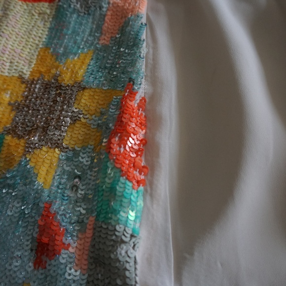 Marciano Guess April Multicolor Sequin Emb… - Picture 3 of 8